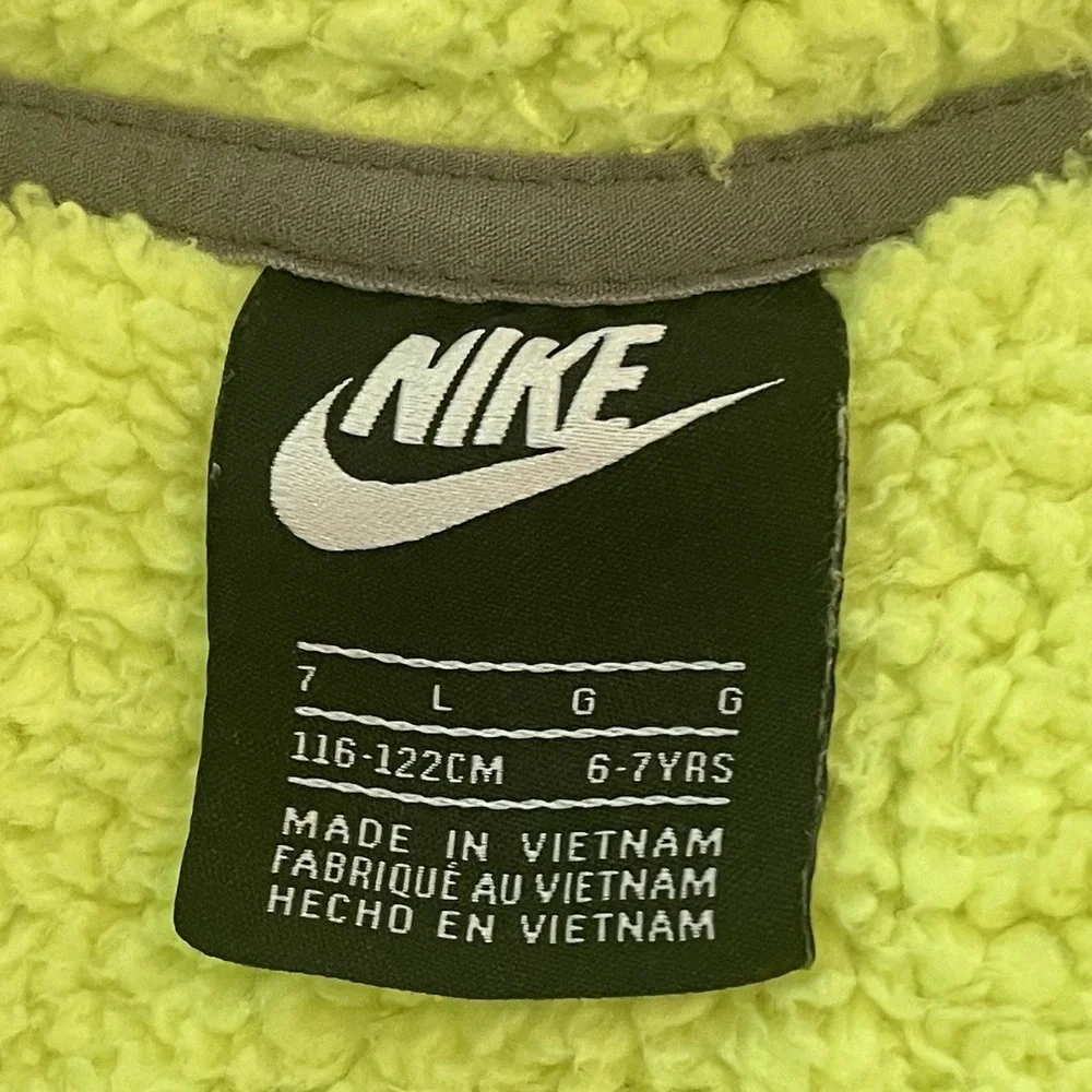 Nike Full fleece-lined hoodie – children's‎ size 6–7